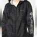 Columbia Jackets & Coats | Columbia Womens Black Long Sleeve Windbreaker Hoodie Rain Jacket Size M Nwt | Color: Black | Size: M