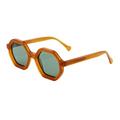 BOQUN Sunglasses Fashion Small Frame Polygonal Sunglasses,Women'S Transparent Frame Polarized Sunglasses,Fashion Retro-A-One Size