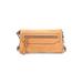 Francesco Biasia Leather Crossbody Bag: Tan Bags