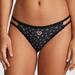 Women's PINK Wink Lace-Trim Strappy Thong Panty