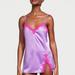 Women's Victoria's Secret Tease Satin Lace-Trim Mini Slip