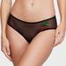Women's Victoria's Secret Open-Back Embroidery Mesh Cheeky Panty