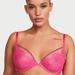 Women's Victoria's Secret Shine Strappy Unlined Lace Low-Cut Demi Bra