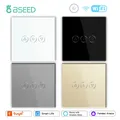 BSEED Smart Wall Switch 1Gang 1Way Wifi Dimmer Switch LED Light Switch Tuya Smart Life Alexa