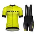 Pantaloncini da ciclismo giacca da uomo da uomo 2024 SCOTT Man Maillot abbigliamento estivo