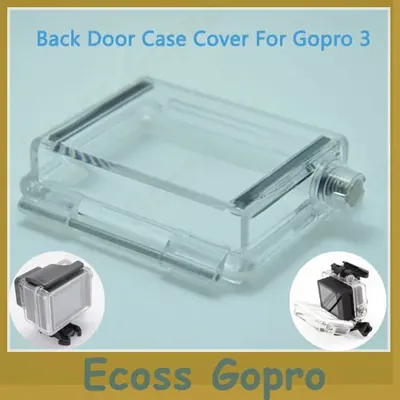 Gopro Backdoor Fall Abdeckung Gopro hero 3 bacpac Lcd BILDSCHIRM Wasserdichte Gehäuse Zurück Tür