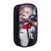 Harley Quinn Poster Pencil Case Large Capacity Double-layer Pen Bag School Stationery Pouch Organizer Office Supplies Pencase For Kids Adult