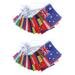 2 Sets Flag String Flag Soccer Decor Flags for Room Teen Flags of The World Flag Banner Country Flags Countries Bunting