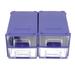 4Pcs Tool Gadget Storage Boxes Plastic Drawer Type Stacking Storage Boxes