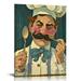 HOMICOZI Tin Sign Swedish Chef Kitchen Wall Decoration Fun Cooking Retro Poster Bar Cafe Home Decor Garage Man Cave Poster Plaque