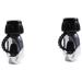 2X 300Bar 4500Psi DIN to Yoke Regulator Adapter Scuba Diving Tank High Pressure Filling Valve Din Station with Dust Cap