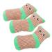 3Pcs Dog Squeaky Sock Plush Sock Toy Pet Self-diversion Plaything Bite-Resistant Toy
