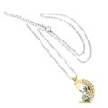 Woman Necklace Exquisite Necklace Rhinestone Moon Cat Necklace Collarbone Chain