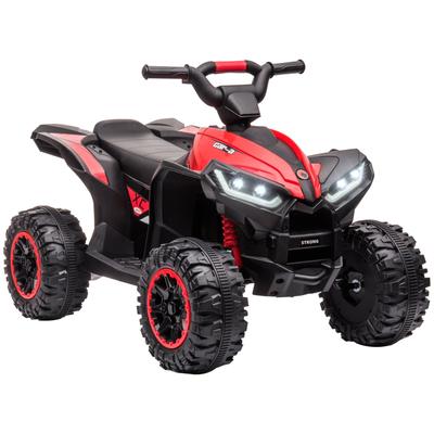 12V Kids ATV Quad Car with Four Wheeler with Wear-Resistant Wheels, Music, Electric Ride-on ATV for Toddlers Ages 3+ Years Old