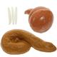 1 Set of Party Poop Toys Fake Poop Prank Toys Disgusting Poop Toys Party Scary Maggot Toys