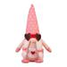 TRINGKY Mini Valentine s Day Gnome for Doll Love Heart Dwarf for Doll Cute Plush Desktop Dolls for Home Festival Party Romantic