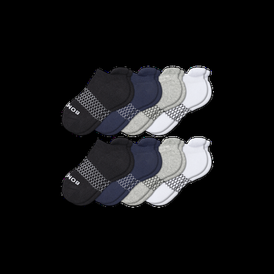 Youth Ankle Sock 8-Pack - Mixed - Y - Bombas