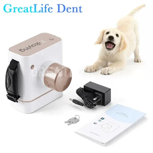Great life Delle tragbare Tierarzt Haustiere Tier Hund Katze tragbare Röntgen kamera Dental Röntgen kamera Sensor Bild
