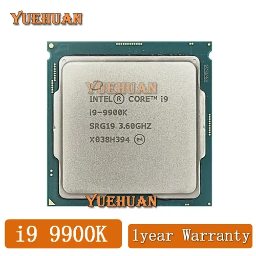 Intel Core i9-9900K i9 9900k 3,6 GHz verwendet Acht-Kern-Sechzehn-Thread-CPU-Prozessor 16m 95w lga 9900 Intel Core i9-9900K i9 k
