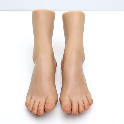 ZISHINE piedini in Silicone femminile modello simulazione Nail Practice manichino piede Fetish scarpe calzino gioielli Display All Bone J3812-C3
