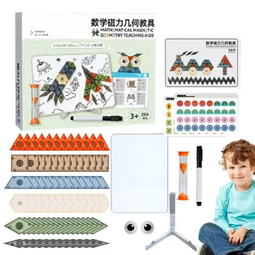 Magnetische Puzzle-Blöcke lustige magnetische Brettspiel-Puzzle-Blöcke Puzzle-Denksportaufgaben Spielzeug für Kind Junge Mädchen Kleinkind für