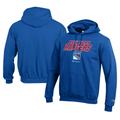 Men's Champion Royal New York Rangers Eco Powerblend Pullover Hoodie