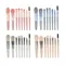 8Pcs Professional Make-Up Pinsel Set Weichen, Flauschigen Haar Pinsel Lidschatten Foundation Blush Blending Schönheit Kosmetik Make-Up-Tools
