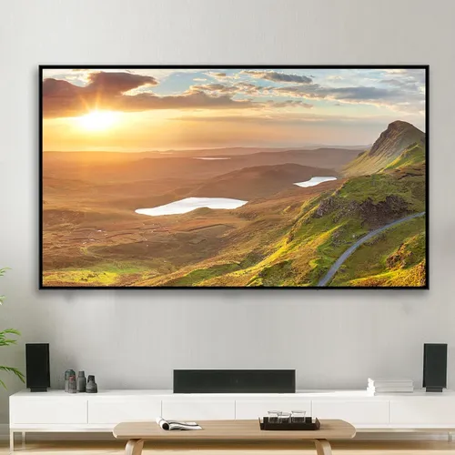 Ultra dünner Smart-TV mit großem Bildschirm 80-Zoll-4k-Fernseher führte Smart 80-Zoll-Fernseher