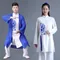 Tai Chi Kleidung Frauen Wushu Kleidung Kung Fu Wettbewerb Kleidung Kampfkunst Uniform Falten Kostenloser Hand Gemalt Lange 2022