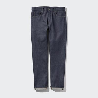 Uniqlo - Cotton Selvedge Stretch Slim Fit Jeans - Blue - 36inch