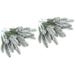 48 pcs Simulated Pine Needle Stems Faux Pine Needles Stems Artificial Plants Fake Greenery Wedding Centerpiece