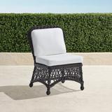 Set of 2 Hampton Dining Side Chairs in Black Walnut Finish - Belle Damask Indigo - Frontgate