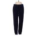 New York & Company Sweatpants - High Rise: Blue Activewear - Women's Size Small