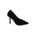 Wild Pair Heels: Pumps Stilleto Cocktail Party Black Print Shoes - Women's Size 6 - Pointed Toe