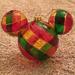 Disney Holiday | Disney Mickey Mouse Glass Ornament | Color: Green/Red | Size: Os