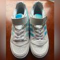 Adidas Shoes | Girls Adidas Sneakers | Color: Blue/White | Size: 1g