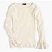 J. Crew Tops | J. Crew Cream Ribbed Bell Sleeve Top | Color: Cream | Size: Xs