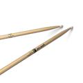 ProMark Drumsticks - Schlagzeug Sticks - Schlagzeugsticks - Klassischer Vorwärts Hickory 5A Drum Sticks - Wood Drum Sticks for Adults & Youth - Ovale Nylonspitze - 1 Paar