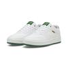 Sneaker PUMA "Court Classic Sneakers Erwachsene", Gr. 45, weiß (weiß vine gold grün), Obermaterial: Synthetik; Futter: Textil; Innensohle: Textil; Laufsohle: Gummi, Schuhe