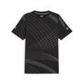 T-Shirt PUMA "Mercedes-AMG Petronas Motorsport AOP Logo-T-Shirt Herren" Gr. L, schwarz (black) Herren Shirts T-Shirts