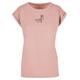 T-Shirt MERCHCODE "Damen Ladies Spring - Vibes T-Shirt" Gr. XS, rosa (duskrose) Herren Shirts T-Shirts