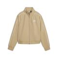 Trainingsjacke PUMA "T7 Damen" Gr. L, beige (prairie tan beige) Damen Jacken Übergangsjacken