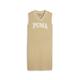 Sweatkleid PUMA "PUMA SQUAD Kleid Damen" Gr. XL, Normalgrößen, beige (prairie tan beige) Damen Kleider Sweatkleider