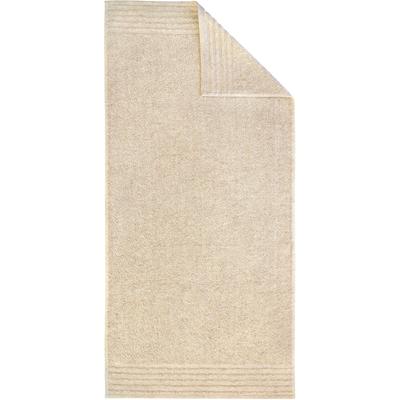 Handtuch DYCKHOFF "Deep Harmony Energy", beige (natur), B:50cm L:100cm, Frottier, Obermaterial: 85% Baumwolle, 15% Hanf, Handtücher (Packung), 15% Hanf Image