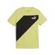 T-Shirt PUMA "PUMA POWER Jungen" Gr. 140, grün (lime sheen green) Kinder Shirts T-Shirts