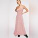 Free People Dresses | Free People Song Of Summer Daises Printed Ruched Maxi Dress Guc - Size Xs | Color: Pink | Size: Xs