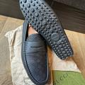 Gucci Shoes | Gucci Mens Diamante Black Loafer Shoes - Gucci Size: 9.5 - Fantastic Condition! | Color: Black | Size: 9.5uk