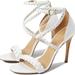 Michael Kors Shoes | Michael Kors Astrid Wrapped Sandal | Color: Tan/White | Size: 8.5