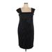 KM Collections by Milla Bell Casual Dress: Black Dresses - New - Women's Size 18