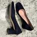 Kate Spade Shoes | Kate Spade Heels Suede Or Velvet Block Heels Navy | Color: Blue | Size: 8